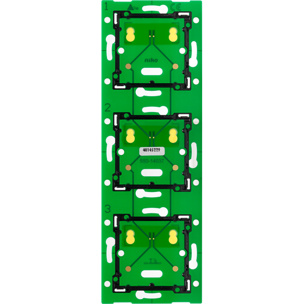 Threefold vertical wall-mounted printed circuit board for Niko Home Co image 2