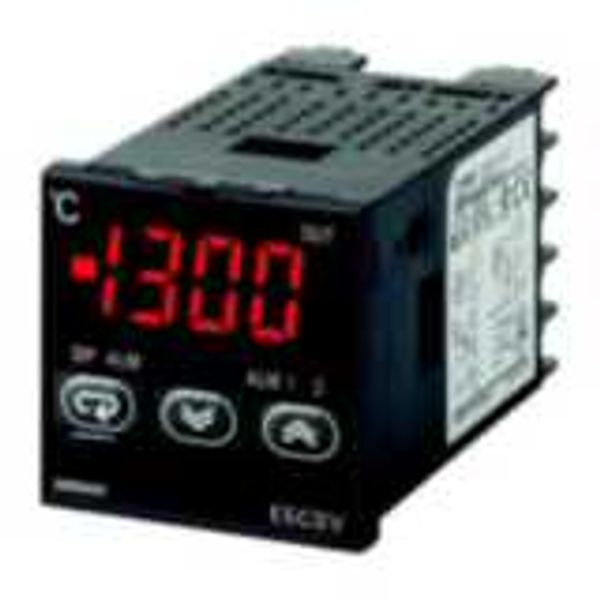 Temp. controller, LITE, DIN48x48, SPST relay output, Thermocouple and E5CS7133R image 1