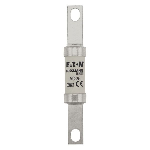 Fuse-link, low voltage, 25 A, AC 500 V, BS88, 21 x 129  mm, gL/gG, BS image 8