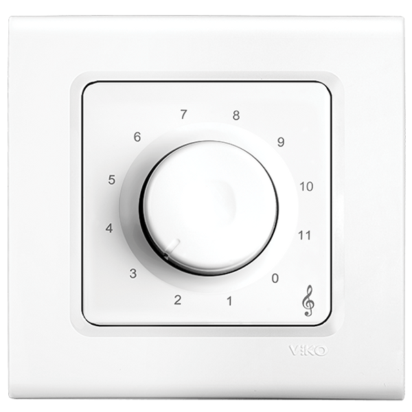 Linnera-Rollina Music Broadcast Switch White image 1