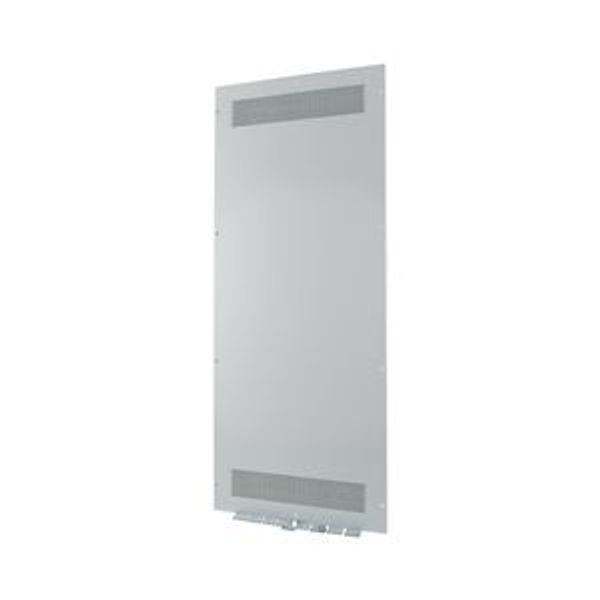 Front plate (section high), ventilated, W=800mm, IP31, grey image 2