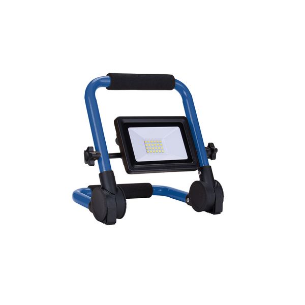 50W LED FLOODLIGHT on blue standwith 3M H05RN-F3G1.0MM with 2P+E Plug4.500LM image 1