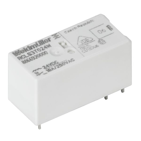 Miniature industrial relay, 5 V DC, No, 1 CO contact (AgNi) , 250 V AC image 1