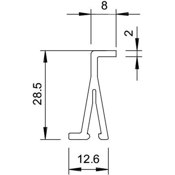 2371 40 Partition  40x2000mm image 2