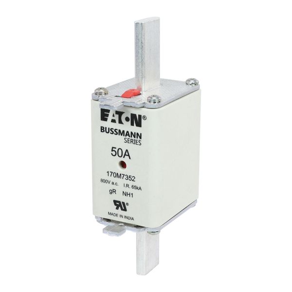 FUSE 50A 800V AC gR SIZE 1 DUAL IND image 7