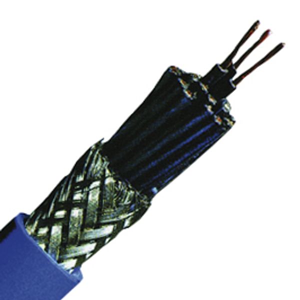 YSLCY-OZ 2x0,75 PVC Control Cable Intrinsically Safe, blue image 1