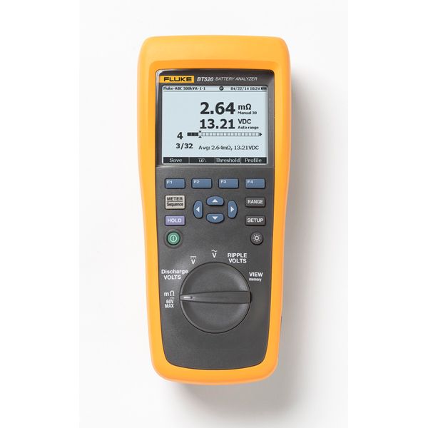 FLUKE-BT520ANG Battery Analyzer, with angled test probes image 1