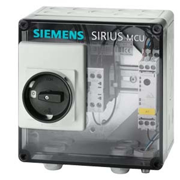 SIRIUS MCU motor starter Enclosure degree of protection IP55 plastic 3RK4320-3MR51-0BA0 image 1