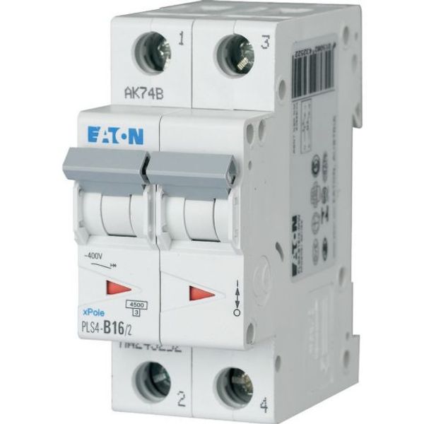 PLS4-B16/2-MW Eaton Moeller series xPole - PLS4 MCB image 1