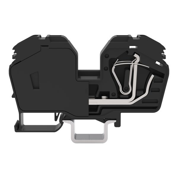 2-conductor through terminal block 35 mm², light gray image 1