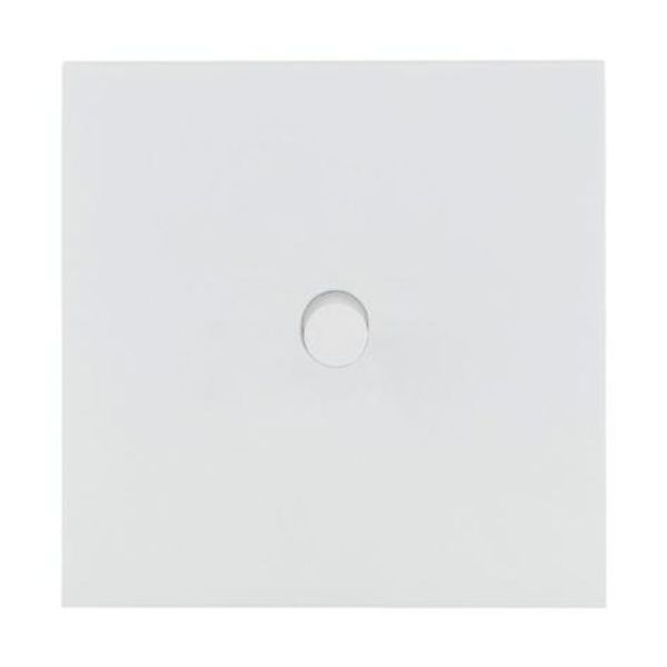 Art d'Arnould universe Epure round button push 2A - satin white image 1