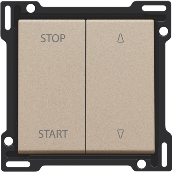 Finishing set for electrically separated roll-down shutter switch, cha image 1