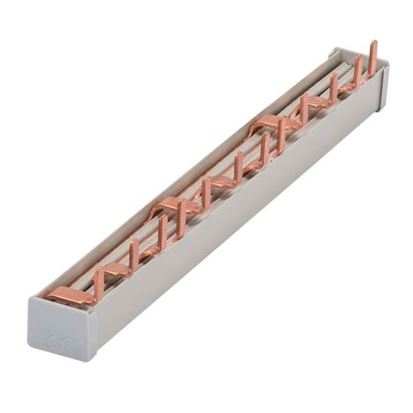 PIN BUSBAR - 4P 80A - 12 MODULES image 1