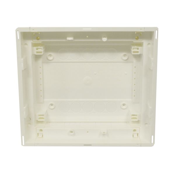 Flush-mounting enclosure 1-row, IP40, for partition wall image 2