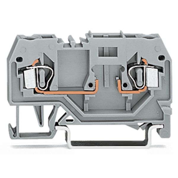 2-conductor carrier terminal block for DIN-rail 35 x 15 and 35 x 7.5 2 image 2