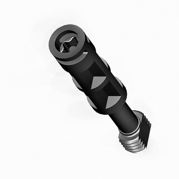 Cover screw, deep black image 1