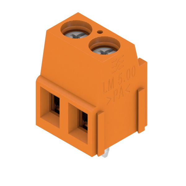 PCB terminal, 5.08 mm, Number of poles: 2, Conductor outlet direction: image 1