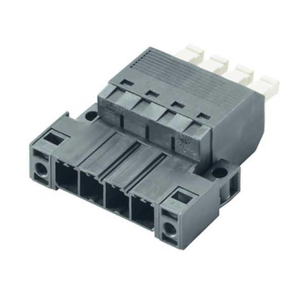 PCB plug-in connector (wire connection), 7.62 mm, Number of poles: 4,  image 1