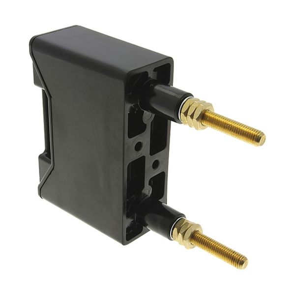 Fuse-holder, LV, 100 A, AC 690 V, BS88/A4, 1P, BS, back stud connected, black image 12