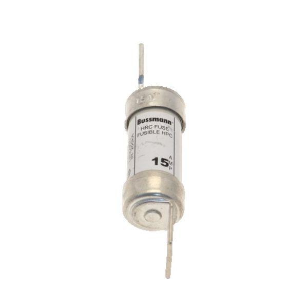 Fuse-link, LV, 15 A, AC 600 V, DC 250 V, HRCI-CB, 14 x 61 mm, CSA image 2