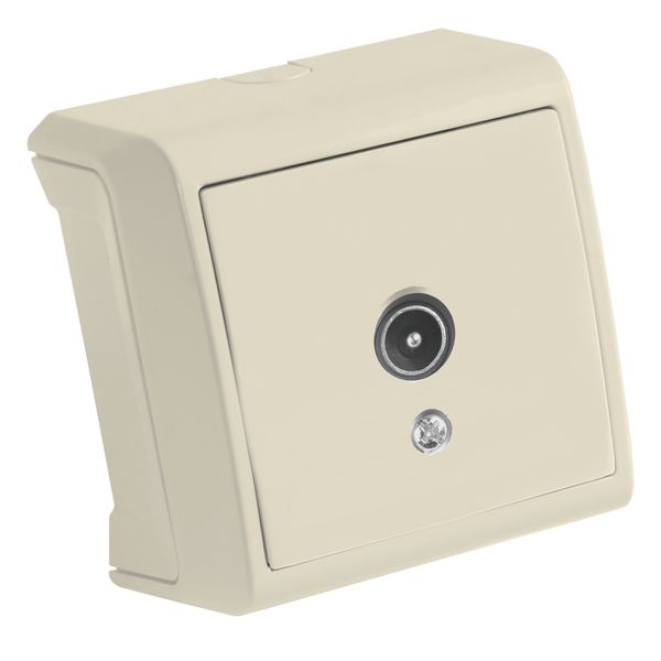 Vera Beige TV Socket Unresisting image 1