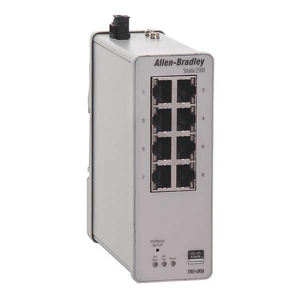 Switch, Lightly Managed, 8 Ports image 1