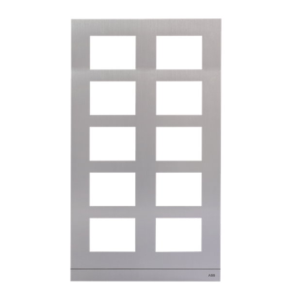 51029CF-A-02 Cover frame, 10 modules, size 2/5,Aluminum alloy image 3