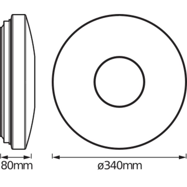 Kite White 340mm RGB + TW image 9