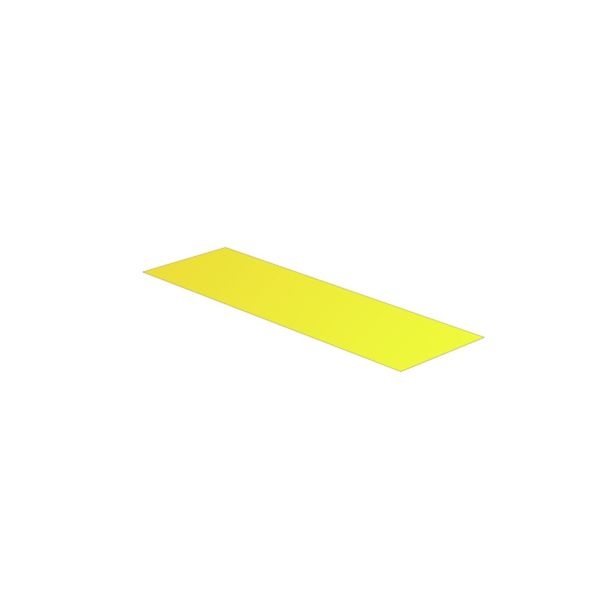 Device marking, halogen-free, Self-adhesive, 30000 x Polyester, yellow image 1