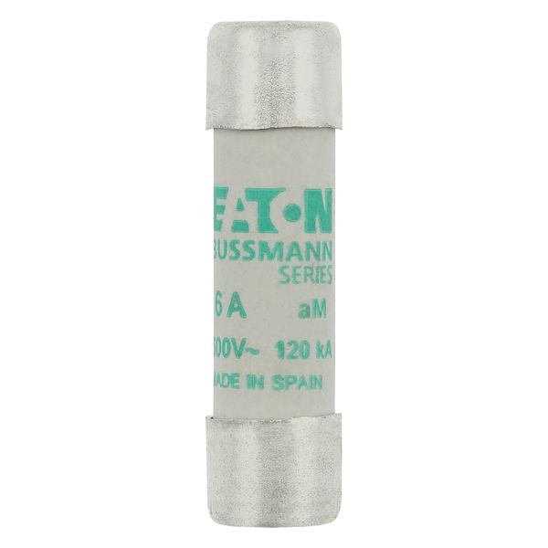 Fuse-link, LV, 6 A, AC 500 V, 10 x 38 mm, aM, IEC image 4