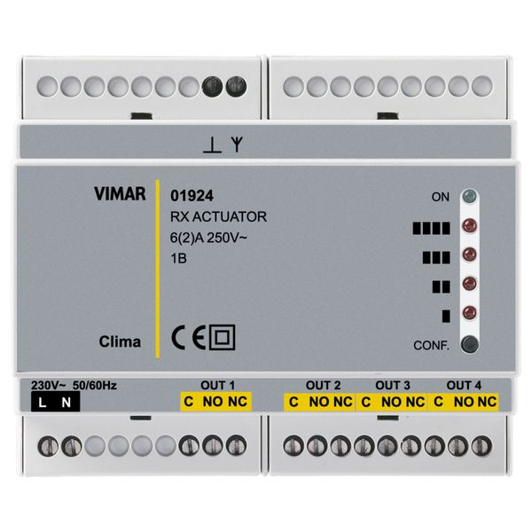 4-channel RF actuator/receiver image 1