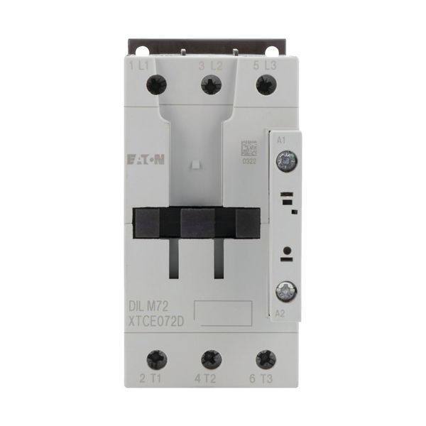 Contactor, 3 pole, 380 V 400 V 37 kW, 110 V 50/60 Hz, AC operation, Screw terminals image 4