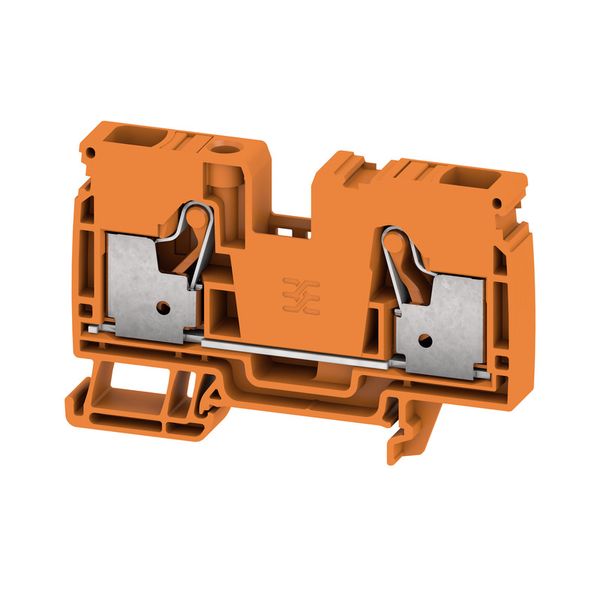 Feed-through terminal block, PUSH IN, 10 mm², 1000 V, 57 A, Number of  image 1