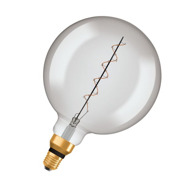 Vintage 1906 LED CLASSIC SLIM FILAMENT Globe DIMMABLE 4.8W 818 Smoke E image 7