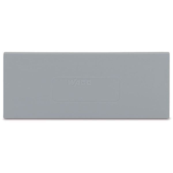 Separator plate 2 mm thick oversized gray image 1