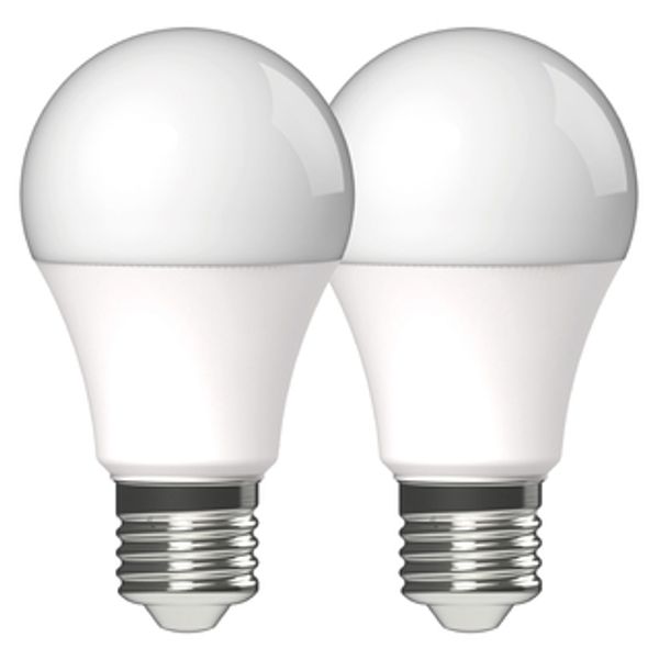 LED SMD Bulb - Classic A60 E27 9.5W 1055lm 2700K Opal 180° image 1