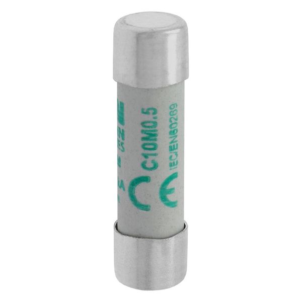 Fuse-link, LV, 0.5 A, AC 500 V, 10 x 38 mm, aM, IEC image 9