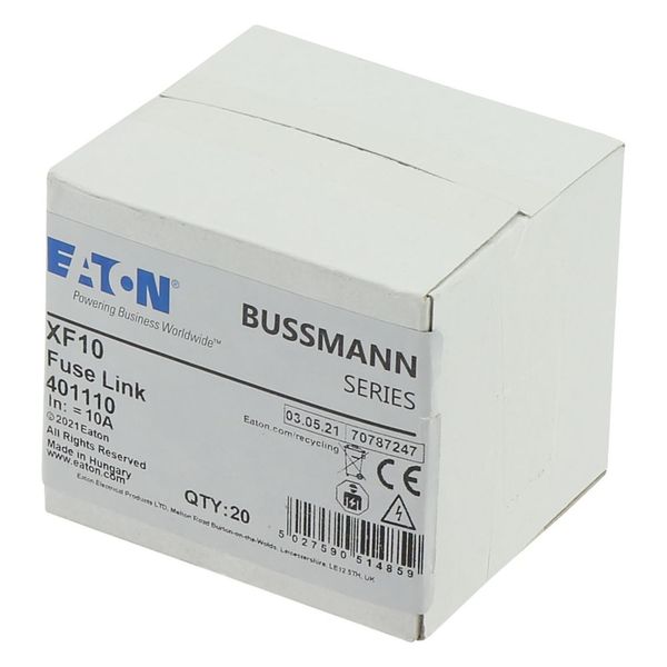 Time fuse-link, LV, 10 A, 15 x 58 mm, ESI 12-6 image 11