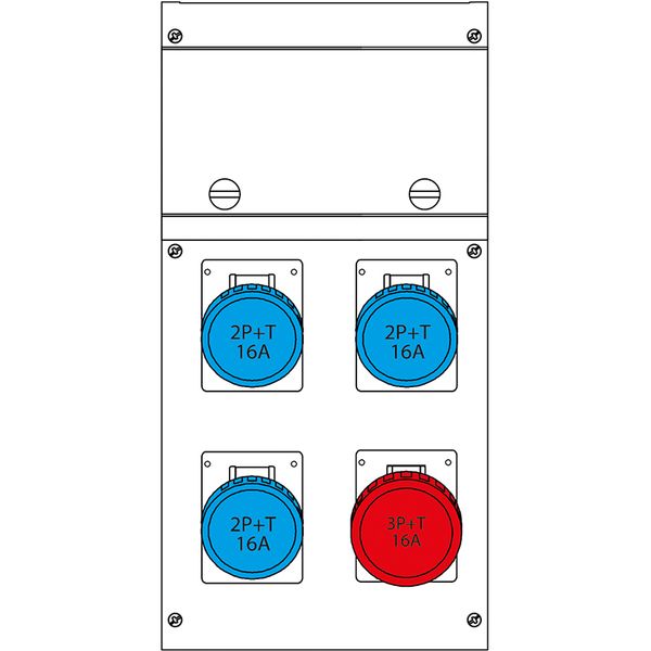 SWITCH DISCONNECTOR 125A 8P IP65 image 1