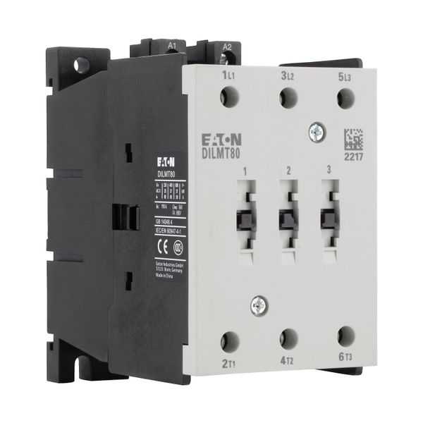 Power contactor, 3 pole, 380 V 400 V: 37 kW, 24 V 50/60 Hz, AC operation, Screw terminals image 17