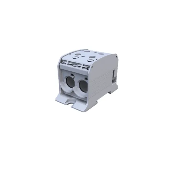 STB 95-2 Rail-mounted terminal block Al/Cu 87520 SIMBLOCK grey image 2