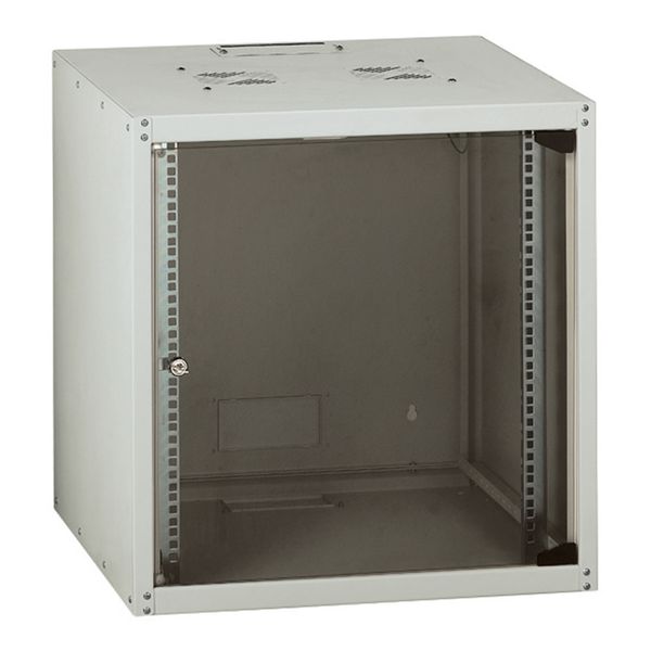 Wallmounted enclosure 12U depth 400mm Linkeo image 1