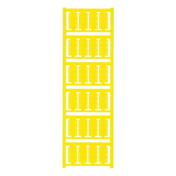 Cable coding system, 7 - 40 mm, 13.62 mm, Polyamide 66, yellow image 2