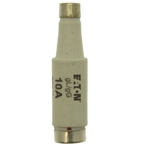 Fuse-link, LV, 10 A, AC 500 V, D1, aR, IEC, ultra rapid image 1