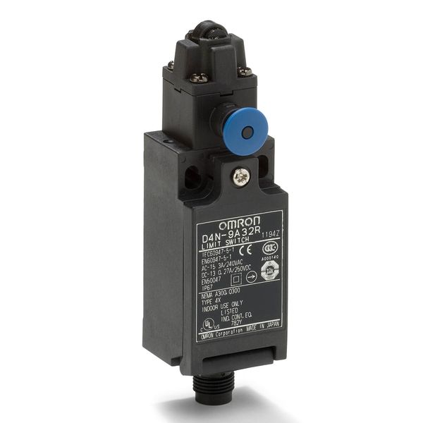 Limit switch, Top roller plunger, 1NC/1NO (slow-action), 1NC/1NO (slow image 2