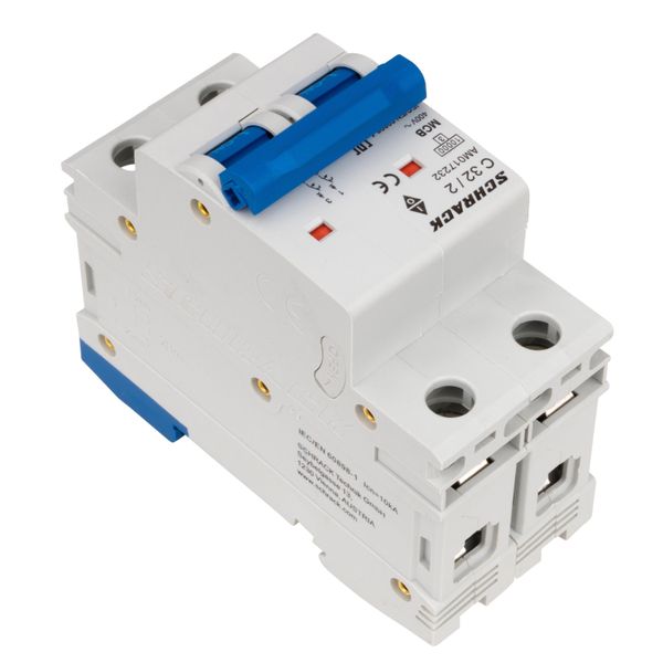 Miniature Circuit Breaker (MCB) AMPARO 10kA, C 32A, 2-pole image 5