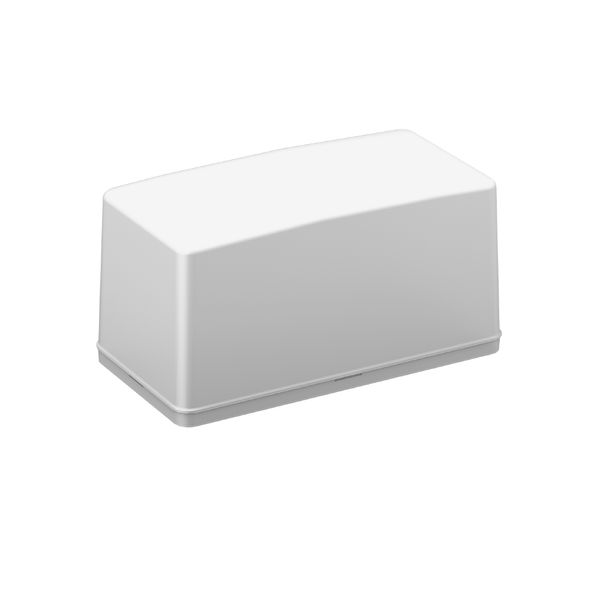 Replacement cover, plastic glass L 241 B 125 H 124 colour: white image 2