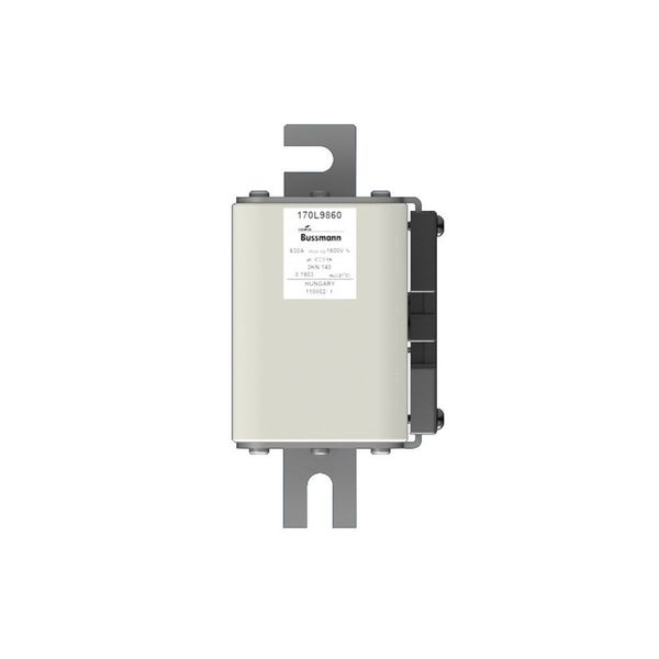 Fuse-link, high speed, 630 A, AC 1600 V, Size 3, 74 x 92 x 171 mm, aR, IEC, single indicator image 4