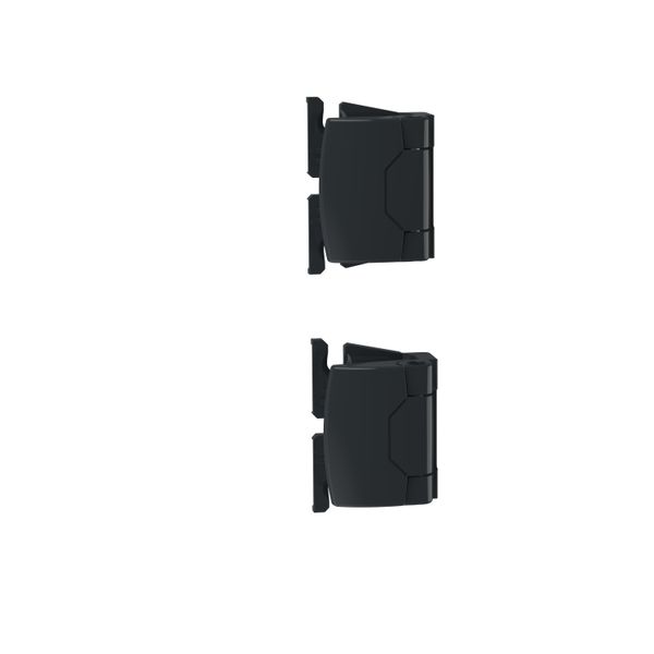 Set of 2 hinges for maintenance of 19-inch LCS³ cabinet door image 1