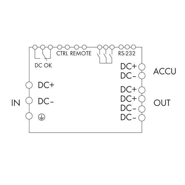 UPS charger and controller 24 VDC input voltage 24 VDC output voltage image 7